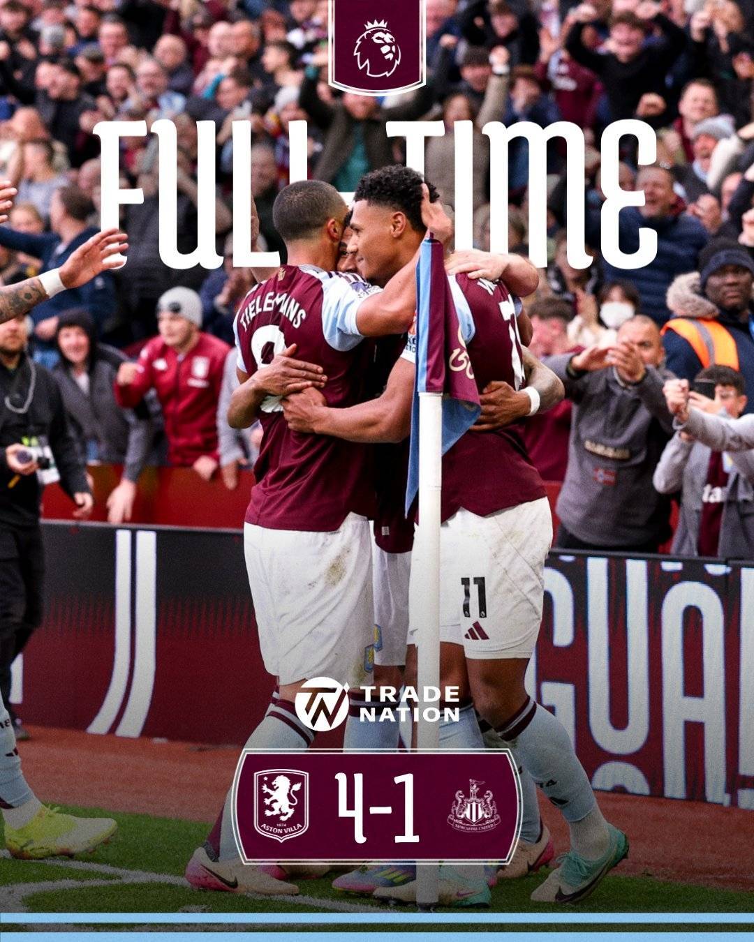 杀疯了维拉暴走连斩布莱顿森林纽卡，且欧冠斩巴黎可惜仍出局