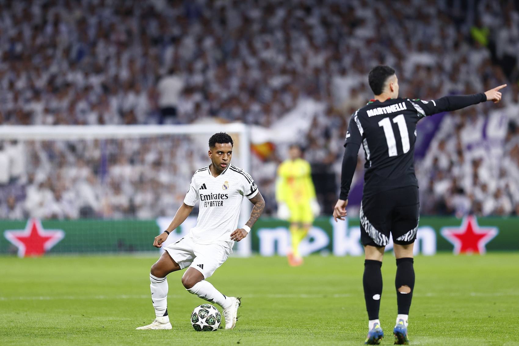 枪迷怎么说?记者：阿森纳对罗德里戈兴趣浓厚 目前仅有非正式接触